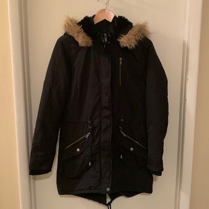 Mossimo Black Winter Coat